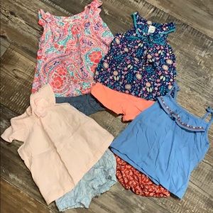 FOUR two piece outfits!